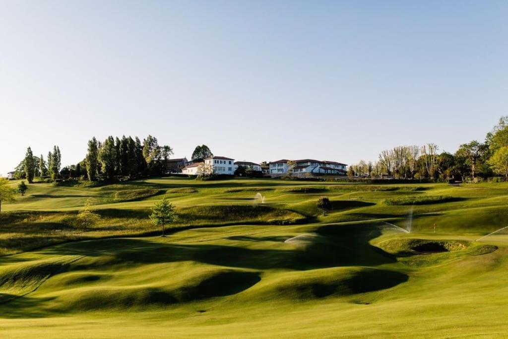 T1 Bis Avec Piscine Vue Golf Et Montagnes Lejlighed Arcangues Eksteriør billede
